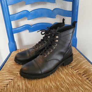 Will's Vegan Store Work Boots in Black